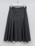 Giel Wool Pleated Skirt