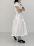 Bijo Nylon Pleated Long One Piece