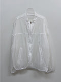 Millet See-Through Overfit Windbreaker