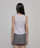 Crinkled Sleeveless