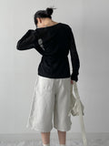 Hachi Strap Loose Fit Cardigan