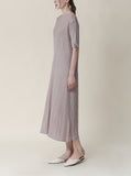 [Premium] Issey Pleated Half Pola One-Piece