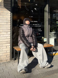 Two-Tuck Balloon Brushed Sweatpants