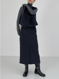 Cand Mohair Button Vest