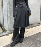 STRIPE URBAN SKIRT PANTS