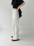 Kooh Pintuck Banding Nylon Pants