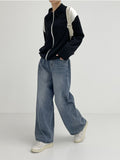 Varsity Two-Way String Cardigan