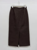 [Setup Available] Monet Tweed H-Line Long Skirt
