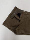 Suede Brushed Shorts