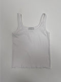 Wavy ribbed sleeveless