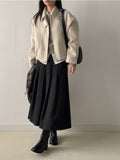 [wool100%/handmade] Bijo Collar Wool Short Blouson