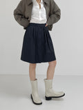 Lipton Pleats Midi Skirt