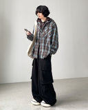 Blasse Check Hood Shirt
