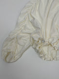 Shirring Raglan Nylon Jumper