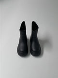 Atom round ankle rain boots