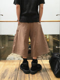 Vienne Belting Cargo Bermuda Pants