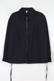 Nylon anorak shirt