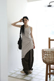 All-day rivet parachute pants