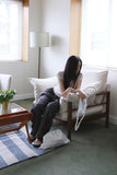 shirring wide pants