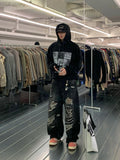 Square Drop Bell Hoodie