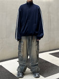 Unique Cargo Wide Denim