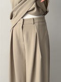 Lake Pleated Wide Slacks