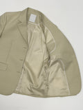 Ber Linen Loose Fit Single Jacket