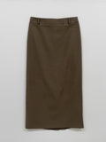 Kanna Linen H-Line Long Skirt