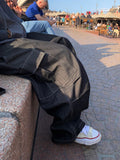 Big Taper Balloon Denim Pants