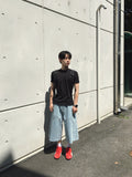 Foil Carpenter Bermuda Denim Pants