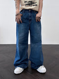 Old School Washed Wide Denim