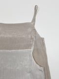 Wrinkle Bustier Layered Long One Piece
