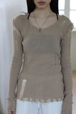 Summer Linda Damage Knit