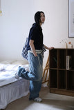 Daily stopper straight denim