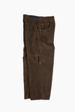 Crown corduroy wide cargo pants