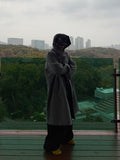 Wool Balmacan Maxi Coat