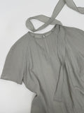 [Tie SET] Suela Balloon Fit Short Sleeve Blouse