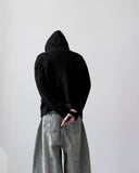 Dine Cable Knit Zip-Up