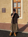 Pigment Stripe Half Tee