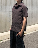 Two Pocket Work Half Shirt