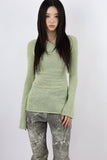 Summer string knit top set