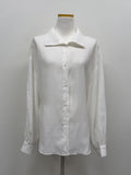 Powder Two-Way Belted Loose-Fit Shirt