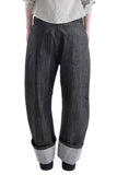 KNEE CUT CURVE PANTS