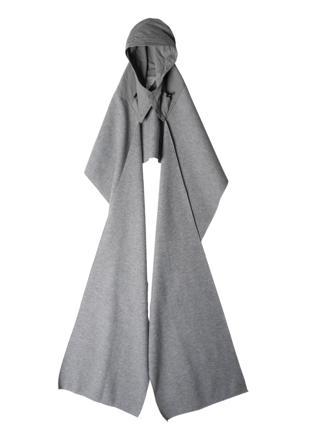 【WOOHWA】HOOD WOOL BUTTON SCARF WOOHWA (ウーファ) - フードウールボタンスカーフ / HOOD WOOL