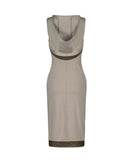 Flatseam Halter Midi Dress
