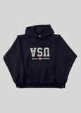 Vintage Reverse USA Heavy Hood