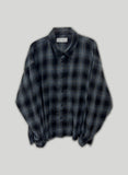 Ombre Pigment Check Shirt