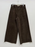 Deez Corduroy High-Waist Wide Pants