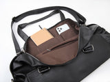 Clock Leather Tote Cross Bag