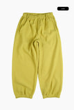 Cozy belted fleece jogger pants